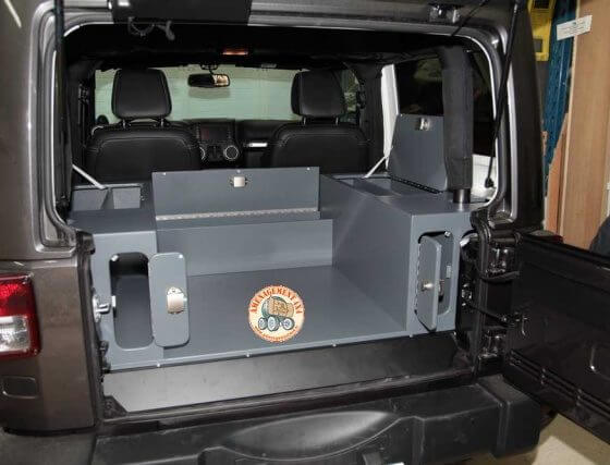 Jeep Wangler gris 3 portes