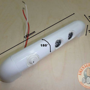 Barre de 2 LED orientable