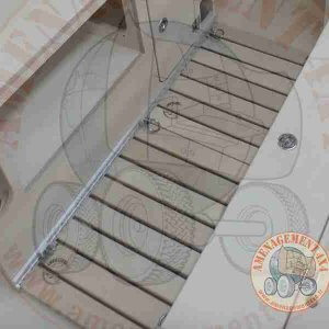 Kit de 2 rail Aéro mini pour Petit raid EXPLORATEUR / NOMADE / FAMILY  90*/110 Defender tous modèles