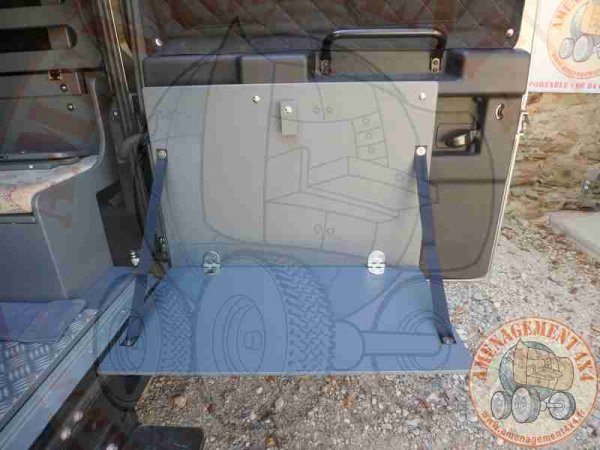 Kit tablette porte arrière