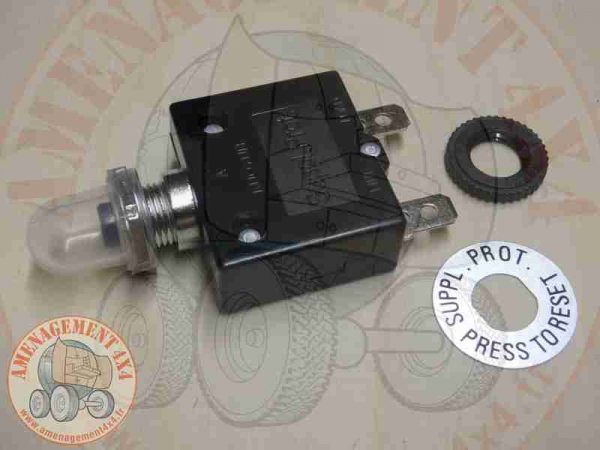 Fusible automatique thermique 12V 5-40A