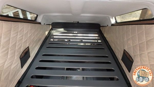 Kit sommier en deux parties avec matelas pour toit relevable EX-TEC