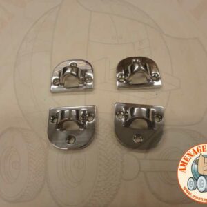platine inox pour fixation crochet divers